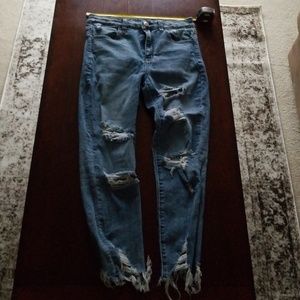 American Eagle Super High Jeggings 10